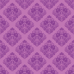 damask seamless floral pattern