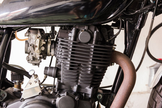 vintage Motorcycle machine
