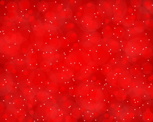 Christmas red background - obrazy, fototapety, plakaty