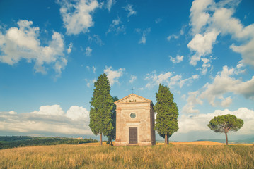 Fototapeta premium Classic Tuscan views around Pienza, Italy