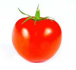 tomato on white