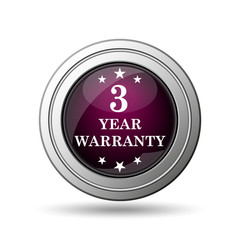 3 year warranty icon