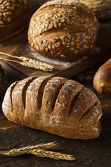 Freshly Baked Rye Bread