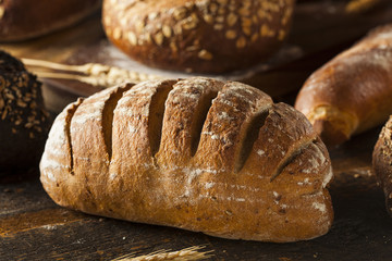Freshly Baked Rye Bread