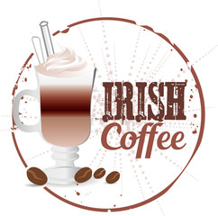 Irish Coffee Stamp