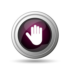 Obraz premium Stop icon