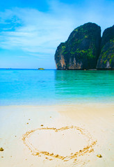Fototapeta premium Love Vacation Natural Palace