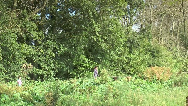 courir avec son enfant