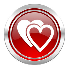 love icon, heart symbol