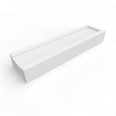 Fototapeta premium Blank white box for gifts and products