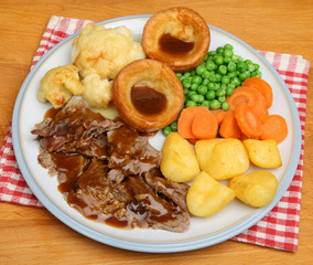 Traditional Sunday Roast Dinner