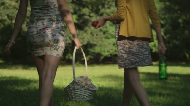 Pretty women in the park