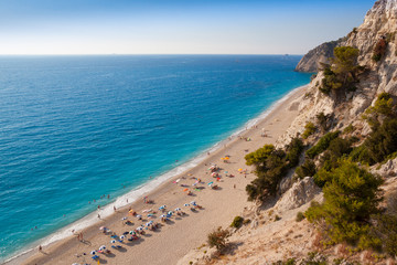 Fototapeta na wymiar Greek beach
