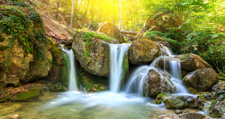 Nice waterfall © Pavlo Klymenko