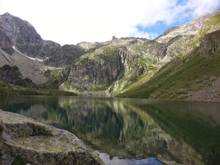 Reflections on the lake