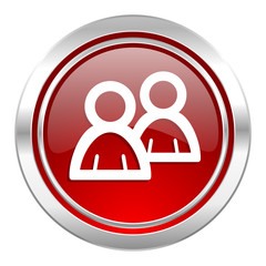 forum icon, people sign