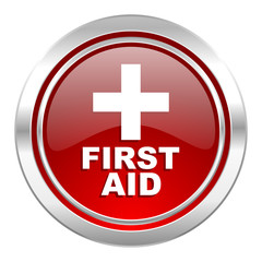 Fototapeta premium first aid icon