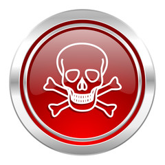 skull icon, death sign