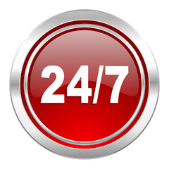 24/7 icon