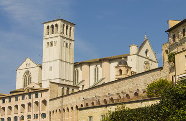 Fototapeta na wymiar basilica di assisi