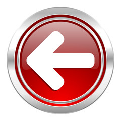 left arrow icon, arrow sign