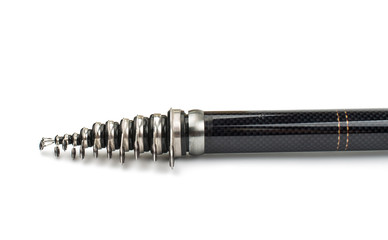 fishing pole isolated