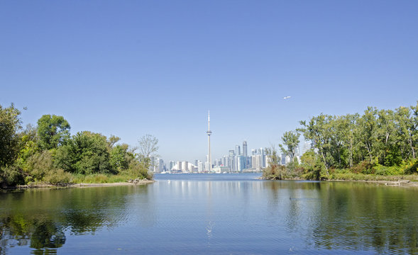 Toronto - Skyline from Toronto Island