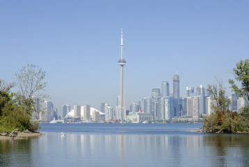Toronto - Skyline from Toronto Island