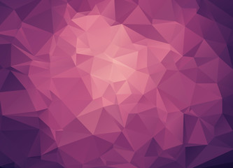 Fototapeta premium Geometric triangles background, polygonal design