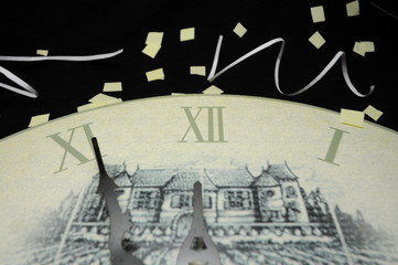 Happy New Years Eve Celebration Countdown Clock