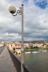 lamp on the bridge