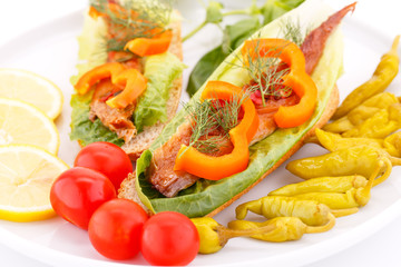 Smoked fish