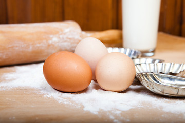 Teig backen, Zutaten, Weihnachtsplätzchen