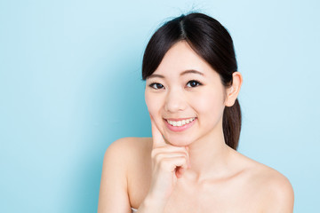 attractive asian woman beauty image