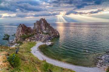 Shaman Rock, Lake Baikal - 72640541