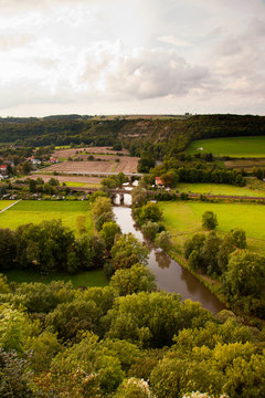 Ausblick von der Rudelsburg