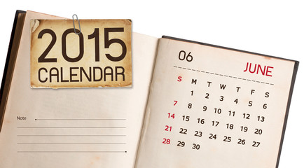 Calendar 2015 June