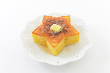 星型のパンケーキ