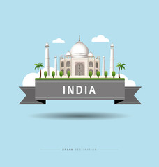 Taj Mahal, India, travel, Landmark