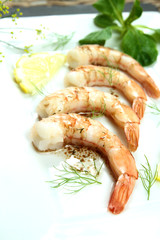 crevettes