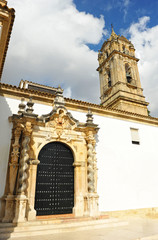 Fototapeta na wymiar Iglesia de la Asunción, Cabra, provincia de Córdoba, España