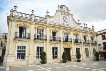 Fototapeta na wymiar Ayuntamiento de Cabra, provincia de Córdoba, Andalucía, España