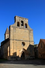 Fototapeta na wymiar Eglise d'Aubas (Dordogne)