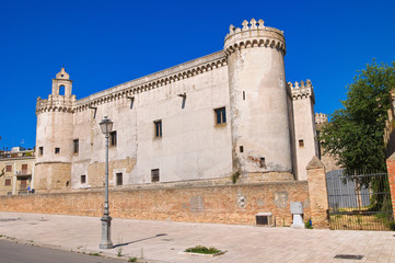 Ducal Castle of Torremaggiore. Puglia. Italy.