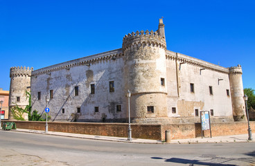Ducal Castle of Torremaggiore. Puglia. Italy.
