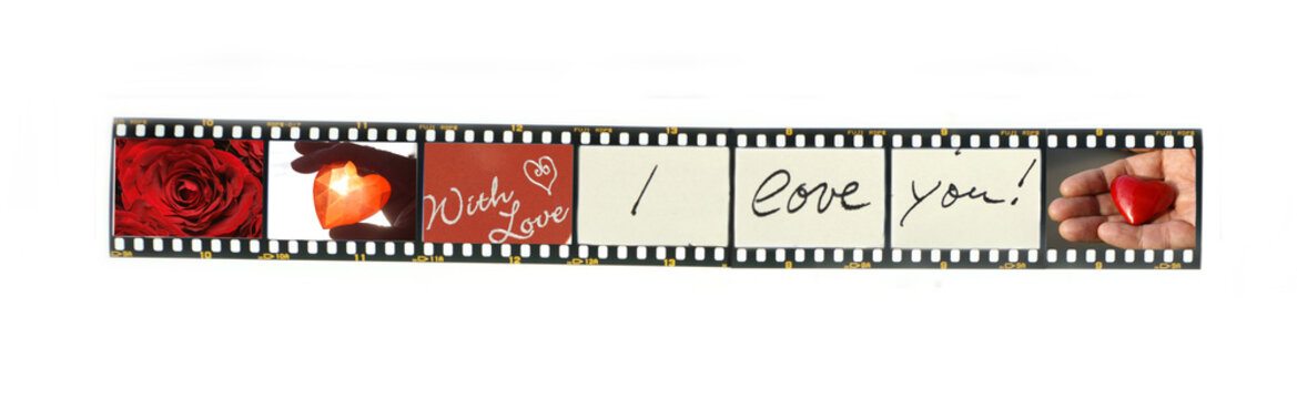 Filmstreifen "Liebe"