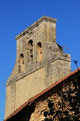 Fototapeta na wymiar Eglise d'Aubas (Dordogne)