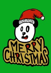 Merry Christmas Panda