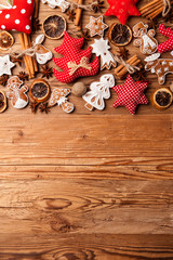 Christmas gingerbread cookies