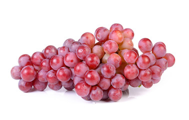 grapes isolated on over white background